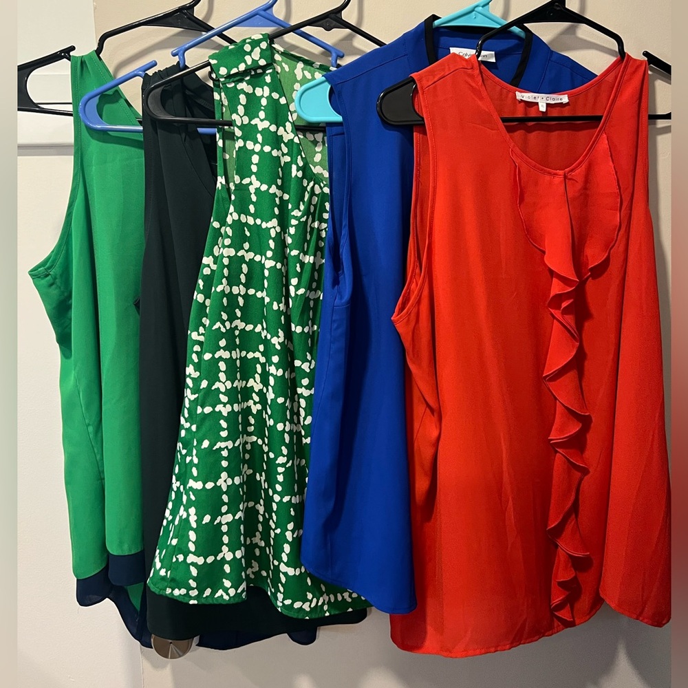5 blouse bundle!